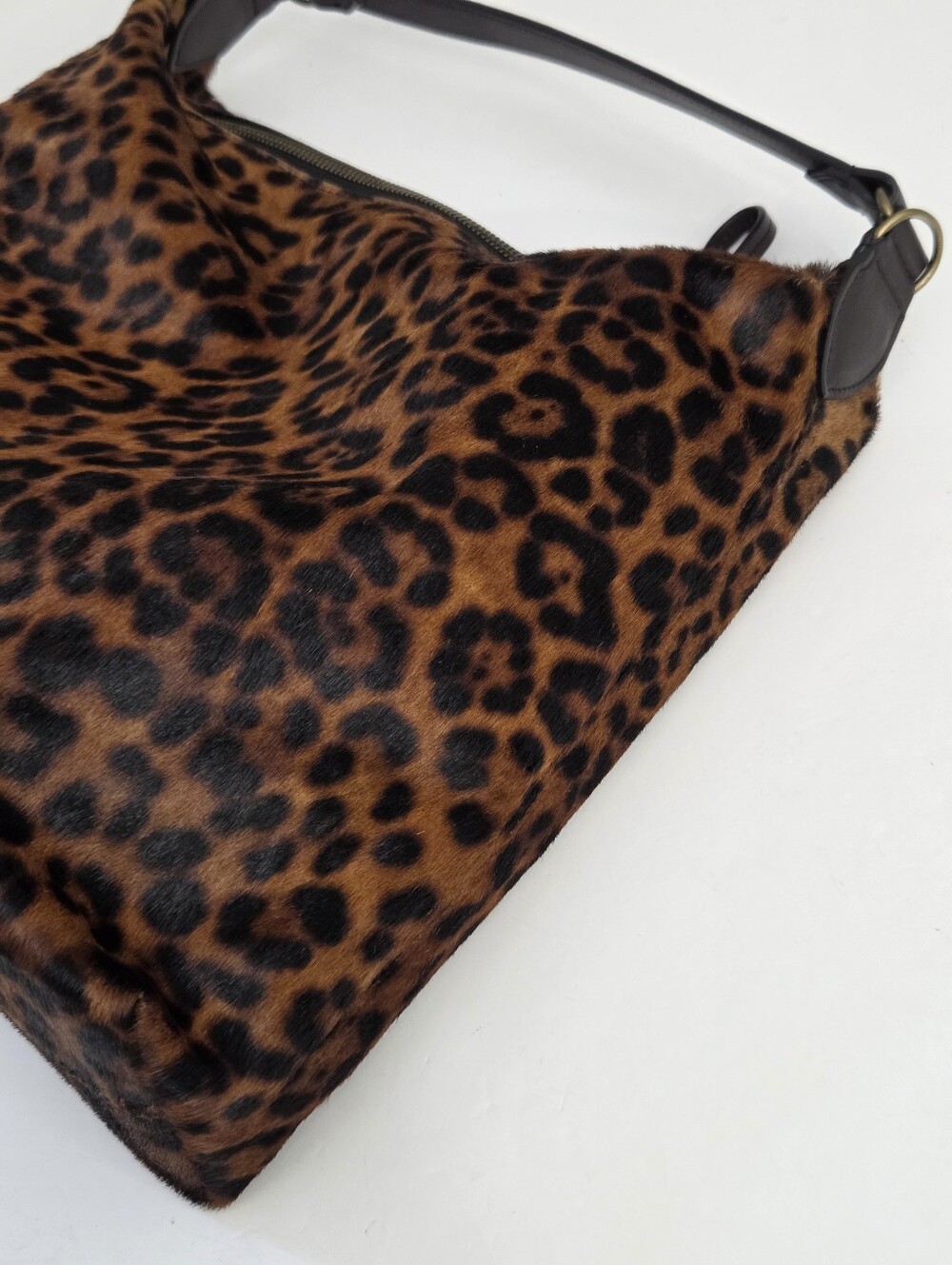 PARKER THATCH MAURICE HOBO BAG - LEOPARD HAIR - Picture 10 of 12